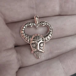 Odin Protection Pendant -The Viking Dragon Shop ad bronze odin mask protection pendant on hand e746831b 1b78 45c3 8aca ac4efabef016