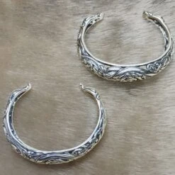 Silver Urnes Dragon Bracelet -The Viking Dragon Shop ad silver urnes dragon arm rings bracelets on fur