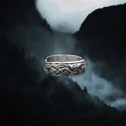 Silver Viking Dragon Ring -The Viking Dragon Shop ad silver viking dragon ring small