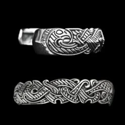 Silver Viking Raven Arm Ring -The Viking Dragon Shop ad silver viking raven arm ring