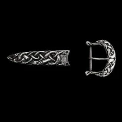 Urnes Style Viking Belt Fittings -The Viking Dragon Shop ad urnes belt fittings silver