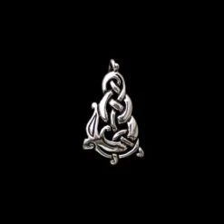 Urnes Wolf Pendant -The Viking Dragon Shop ad urnes wolf pendant silver 871549