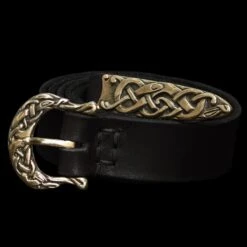 Urnes Style Viking Belt Fittings -The Viking Dragon Shop ad viking black belt with bronze urnes fittings