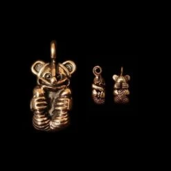 Gripping Bear Pendant -The Viking Dragon Shop ad13 gripping beast pendant bronze 354035