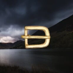 Solid Brass D-Buckle For Reenactment Belts -The Viking Dragon Shop ba 15mm wide brass reenactment d buckle