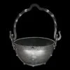 Hand-Forged Riveted Steel Cauldron From Oseberg - Medium