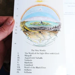 The Viking Gods Book - From Snorri Sturluson's Edda -The Viking Dragon Shop bk the viking gods book inside the nine worlds