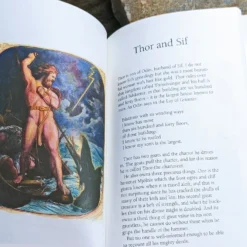 The Viking Gods Book - From Snorri Sturluson's Edda -The Viking Dragon Shop bk the viking gods book inside thors and sif