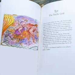 The Viking Gods Book - From Snorri Sturluson's Edda -The Viking Dragon Shop bk the viking gods book inside tyr