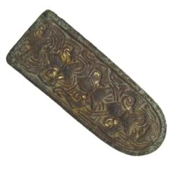 Large Bronze Borre Syle Viking Strap End -The Viking Dragon Shop borre brooch original british museum