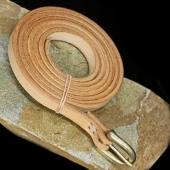 Leather Viking Belt With Brass Buckle -The Viking Dragon Shop bt 12mm natural veg tan leather belt angle