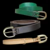 Leather Viking Belt With Brass Buckle