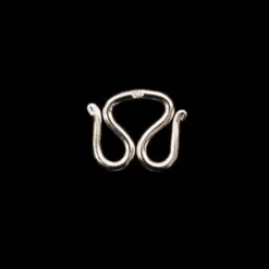 Silver Butterfly Fitting / Fastening -The Viking Dragon Shop bt silver large butterfly fitting