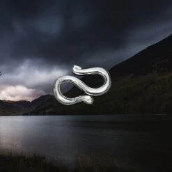 Silver S Clasp -The Viking Dragon Shop bt silver s clasp small