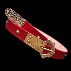 Bronze Flower Belt Stud -The Viking Dragon Shop bt viking belt 7 9th century buckle winchester strap end flower studs red leather