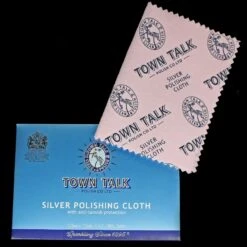 Silver Cleaning Cloth -The Viking Dragon Shop cg town talk silver polishing cloth with wallet case