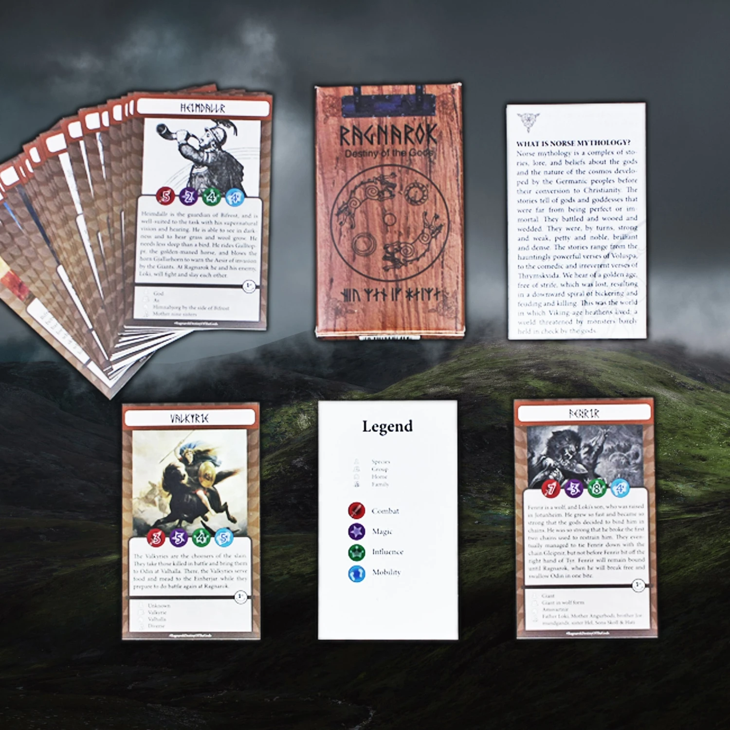 Ragnarok Destiny Of The Gods - Norse Mythology Card Game 1 Ragnarok Destiny Of The Gods - Norse Mythology Card Game