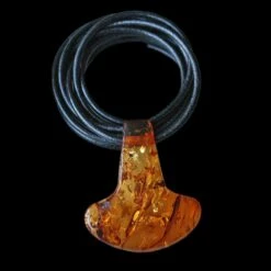 Amber Thors Hammer Pendant -The Viking Dragon Shop eg large amber thors hammer on thong c83744ea 4c83 4d29 aa3e e2f6529db342