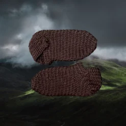 Handmade Wool Viking Nalbinding Socks 16 Handmade Wool Viking Nalbinding Socks -The Viking Dragon Shop gw wool nalbinding socks 8 9 dark brown