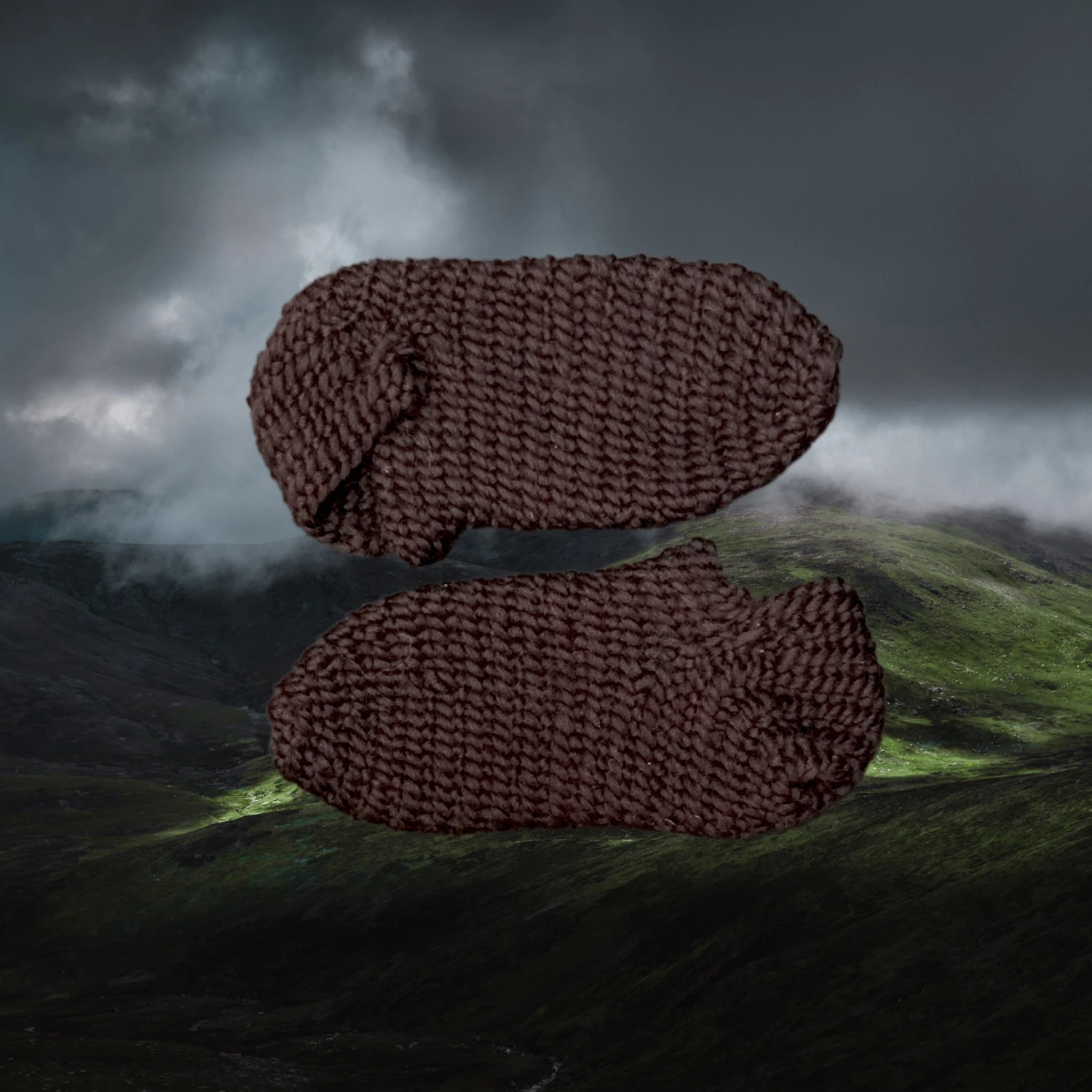 Handmade Wool Viking Nalbinding Socks 8 Handmade Wool Viking Nalbinding Socks - Image 8