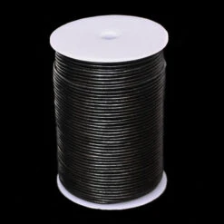 Round Leather Thonging / Leather Cord Reels - PER REEL -The Viking Dragon Shop il leather thong 2mm black