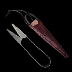 Hand-Forged Medium Snips -The Viking Dragon Shop kr snips with sheath medium