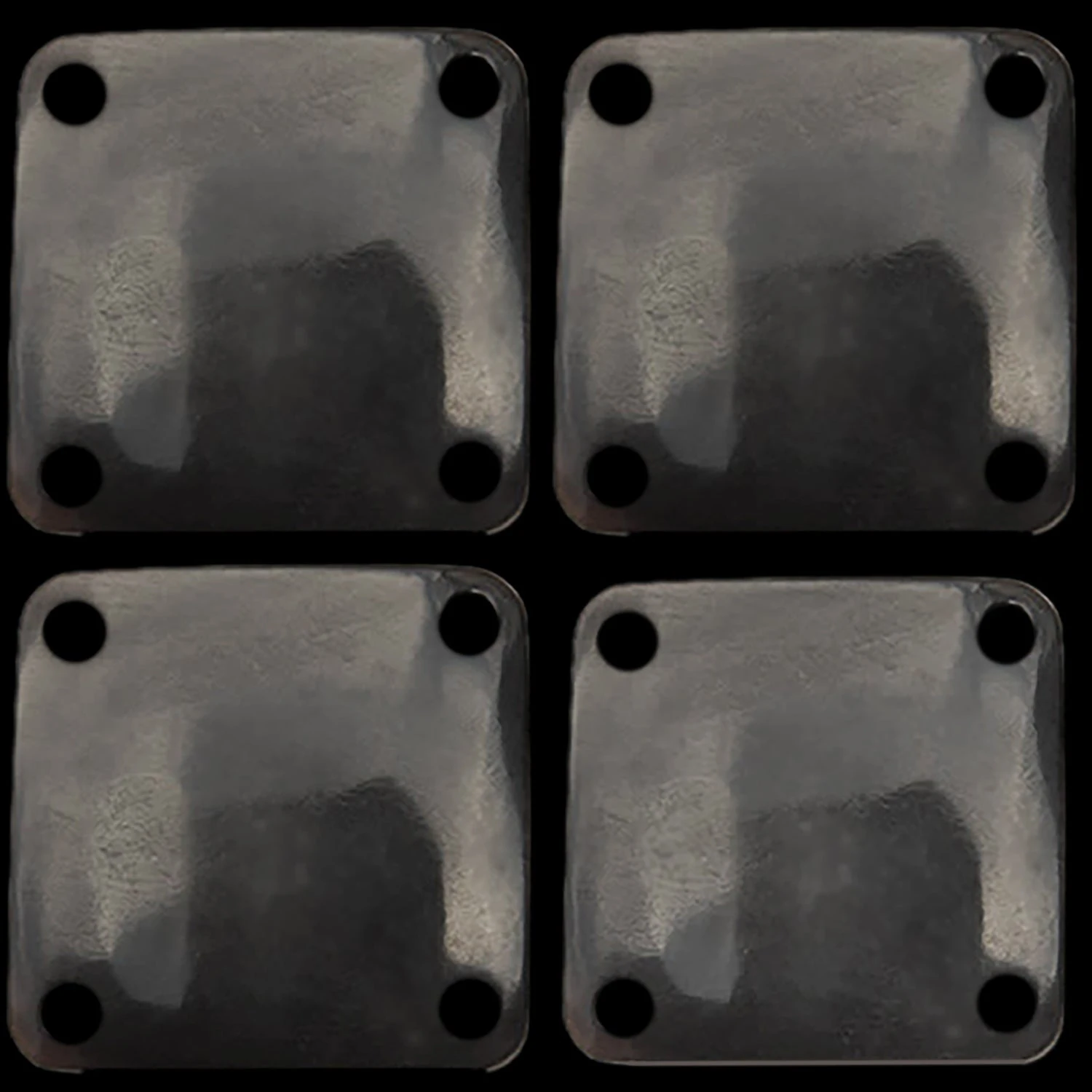 Handmade Black Horn Viking Weaving Tablet - Small 2 Handmade Black Horn Viking Weaving Tablet - Small - Image 2