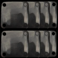 Handmade Black Horn Viking Weaving Tablet - Small 5 Handmade Black Horn Viking Weaving Tablet - Small -The Viking Dragon Shop mc 3cm black horn weaving tablets 8