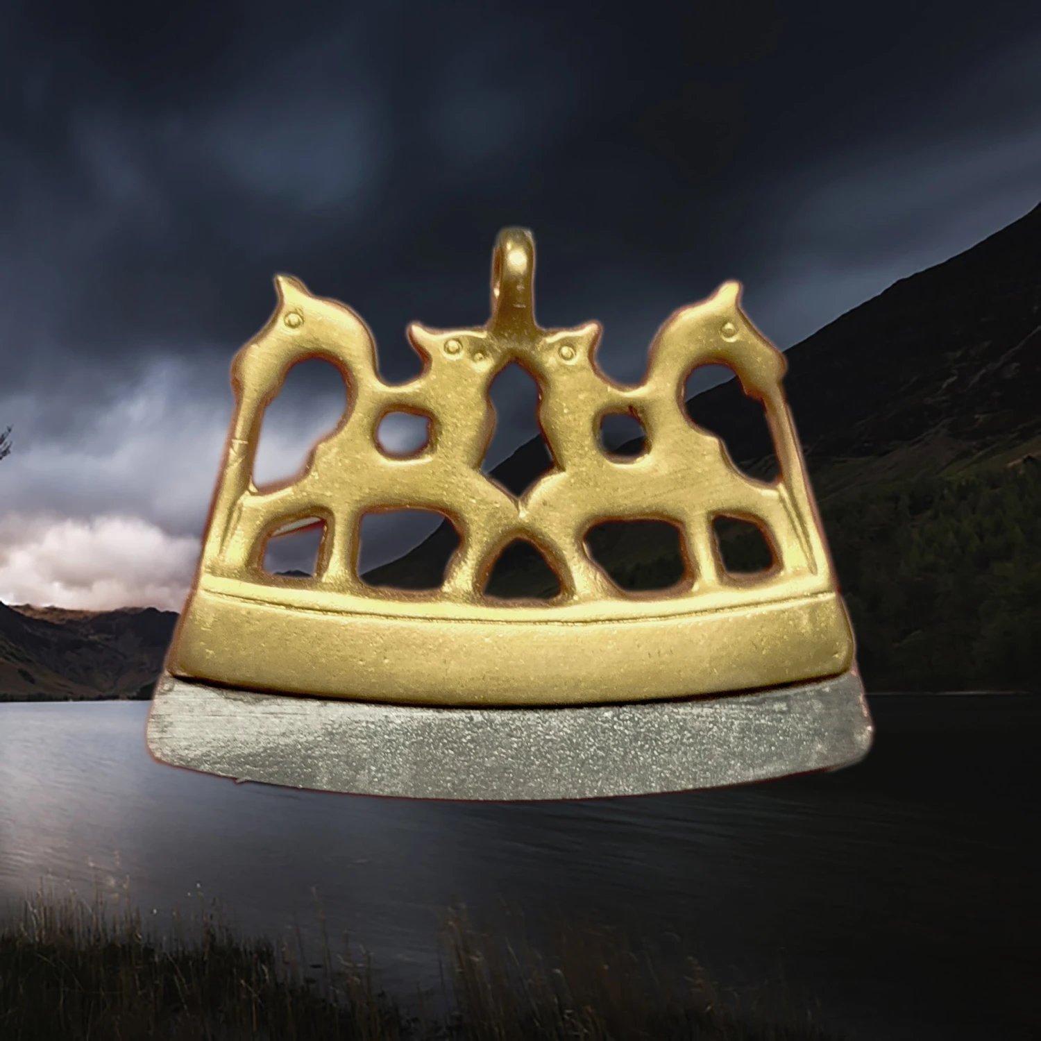 The Viking Dragon Shop -The Viking Dragon Shop mc bronze viking age fire steel from finland 1