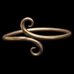 Hand Forged Bronze Viking Arm Ring / Arm Band -The Viking Dragon Shop mf bronze arm ring