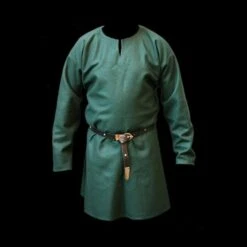 Handmade Mens Wool Viking Tunic -The Viking Dragon Shop mm green wool tunic 360405
