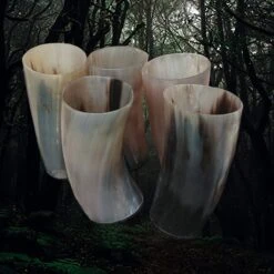 Horn Mead / Wine / Beer Cup -The Viking Dragon Shop nc horn mead cups resin bases selection