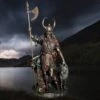 Large Resin Loki Statue - Norse God Mythology