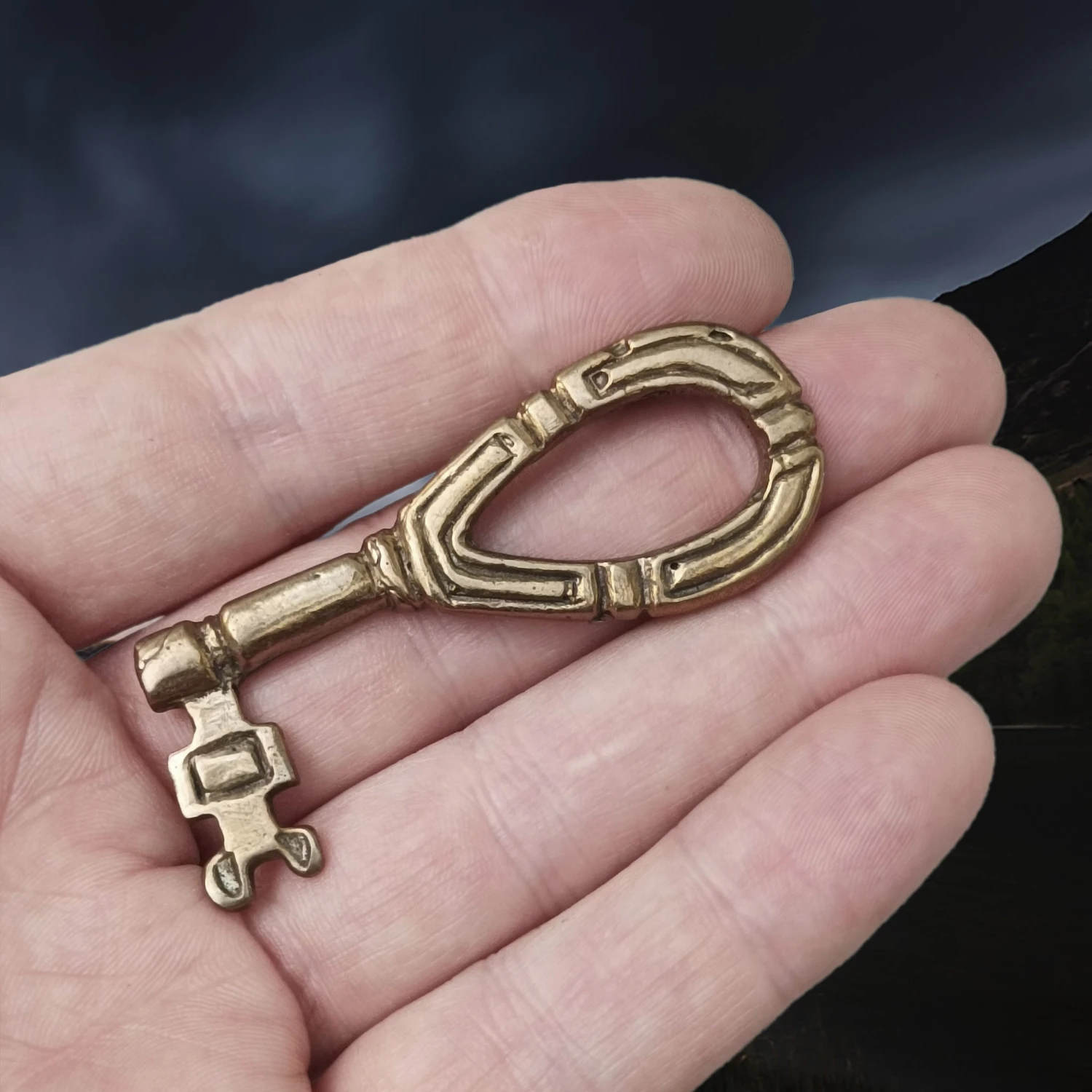 Bronze Viking Key From Sweden 2 Bronze Viking Key From Sweden - Image 2