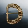 9th - 10th Century Bronze Replica Viking Buckle From Ostra