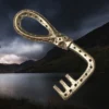 Large Bronze Viking Casket Key