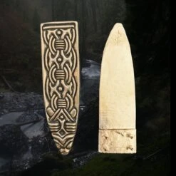 Bronze Borre Style Viking Strap End