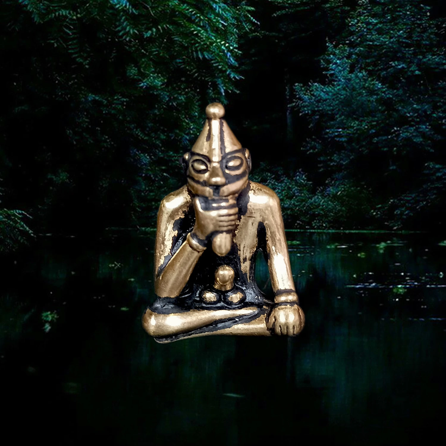 Bronze Freyr Pendant 1 Bronze Freyr Pendant