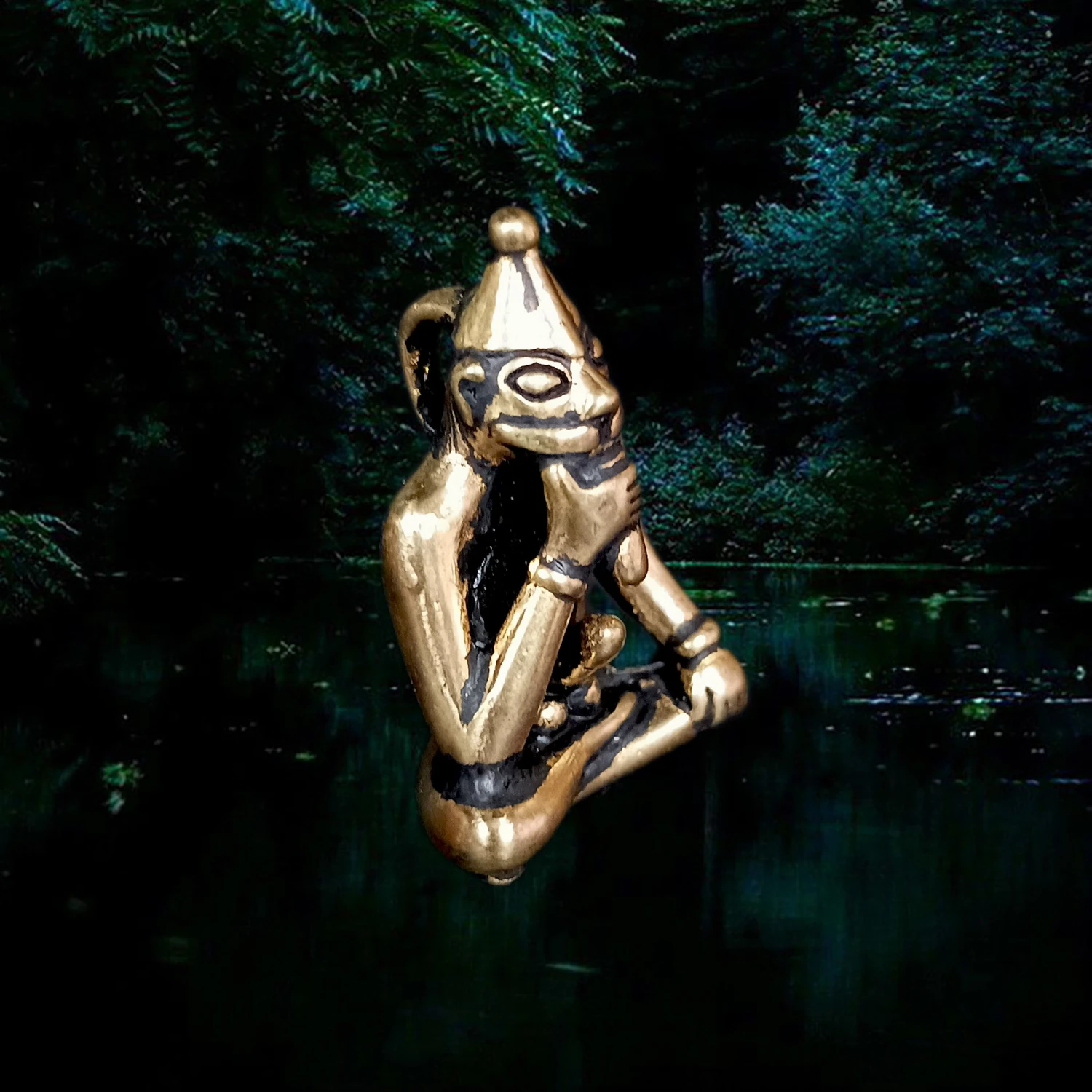 Bronze Freyr Pendant 4 Bronze Freyr Pendant - Image 4