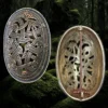Jelling Style Bronze Viking Tortoise Brooches From Norway