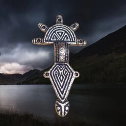 Large Bronze Gotland Vendel Brooch -The Viking Dragon Shop pp bronze vendel brooch