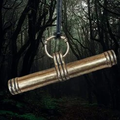 Bronze Replica Viking Needle Case From Sweden