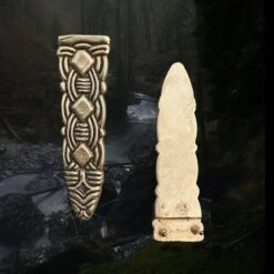 Bronze Borre Style Buckle Set From Birka 9 Bronze Borre Style Buckle Set From Birka -The Viking Dragon Shop pp bronze viking strap end borre style from birka small front and back