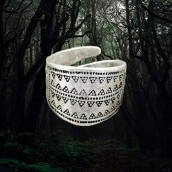 Embossed Silver Replica Viking Ring -The Viking Dragon Shop pp silver embossed viking ring