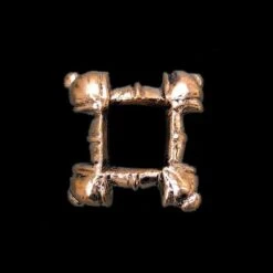 Viking Pouch Bronze Closing Clasp