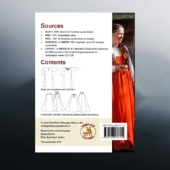 Viking Age Clothing - Sark & Smokkr Book -The Viking Dragon Shop sb sark and smokkr booklet back cover 503346