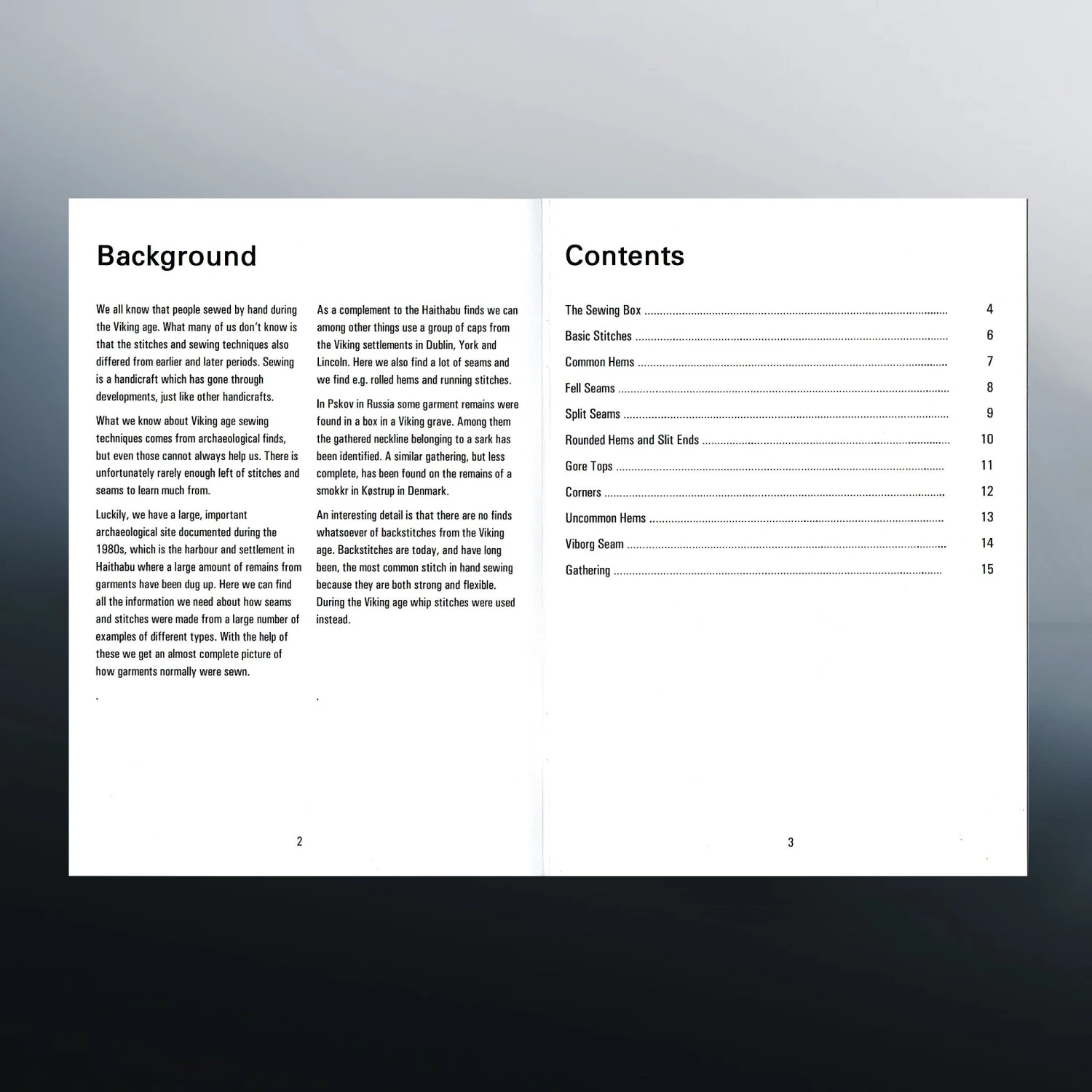 Viking Age Clothing - Seams & Stitches Book 3 Viking Age Clothing - Seams & Stitches Book - Image 3