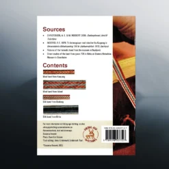 Viking Age Clothing - Simple Tablet Weaving Book -The Viking Dragon Shop sb simple tablet weaving booklet back cover