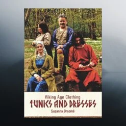 The Complete Set Of 10 Viking Age Clothing Books -The Viking Dragon Shop sb tunics and dresses book front cover 417006 1