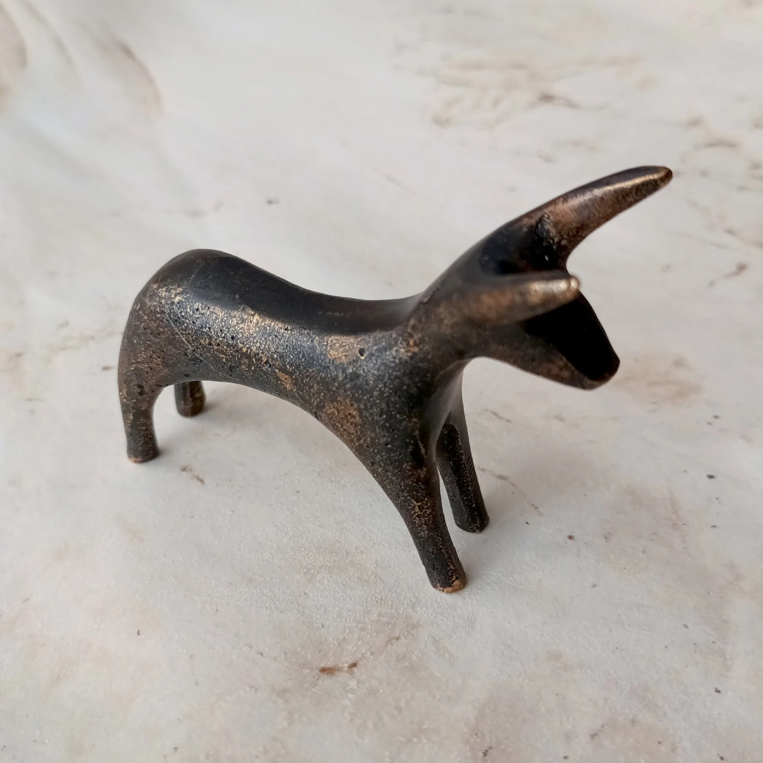 Bronze Age Scandinavian Bronze Bull Statuette 1 Bronze Age Scandinavian Bronze Bull Statuette